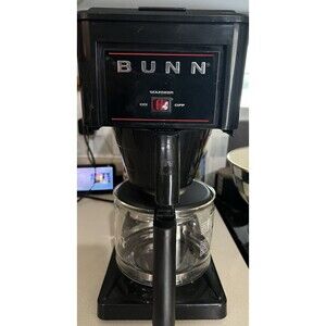 BUNN B10-B Coffee Maker Brewer Bunn-O-Matic Black 10 Cup Manuals CLEAN TESTED